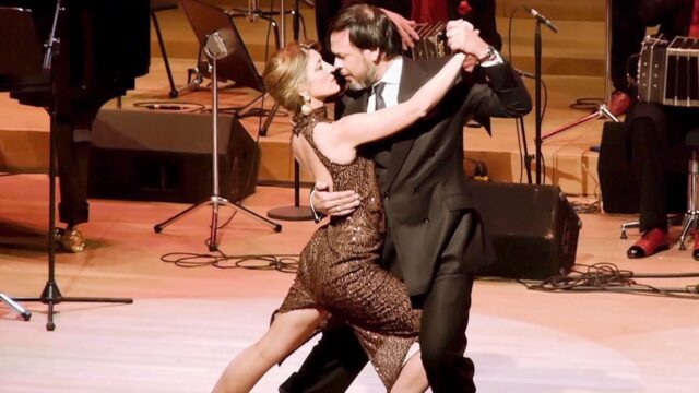 Fabian Peralta and Josefina Bermudez Avila dance Felicia at Łódź Tango Salon Festival 2015