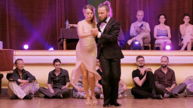 Ioana Lascu and Horia Călin Pop dance Con tus besos at Tango.2 Festival 2019