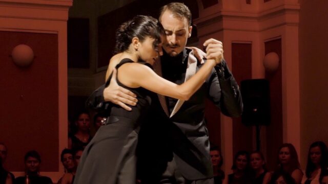 Lorena Tarantino and Gianpiero Galdi dance Desvelo at Tango Cazino 2019