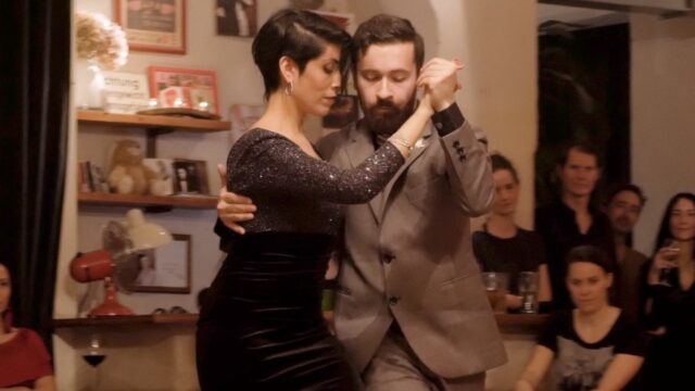 Cecilia Acosta and Levan Gomelauri dance Cuando un viejo se enamora at Nou Tango Berlin 2020