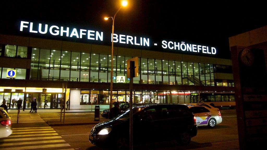 Tegel Airport during 030tango Road Trip