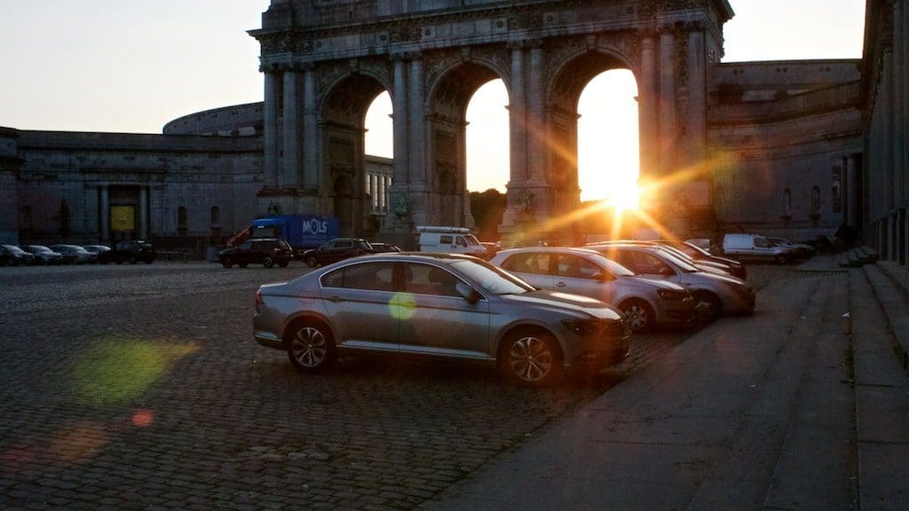 Parc du cinquantenaire in Brussels