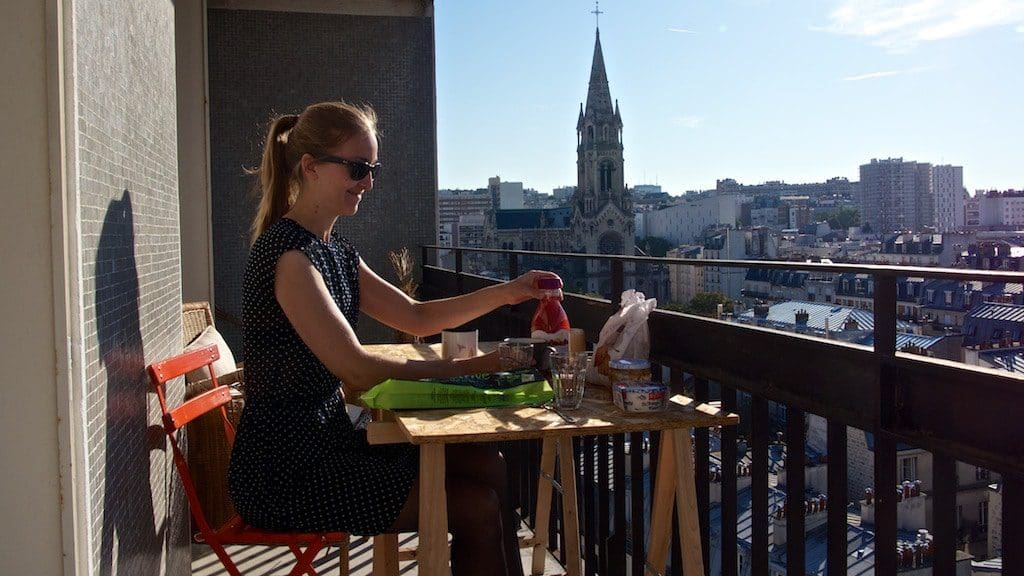 Breakfast in Paris