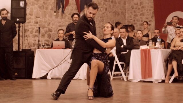 Ilgin Tetikcan and Ahmet Gezen dance Once Upon a Time at Izmir Tango Tale 2023