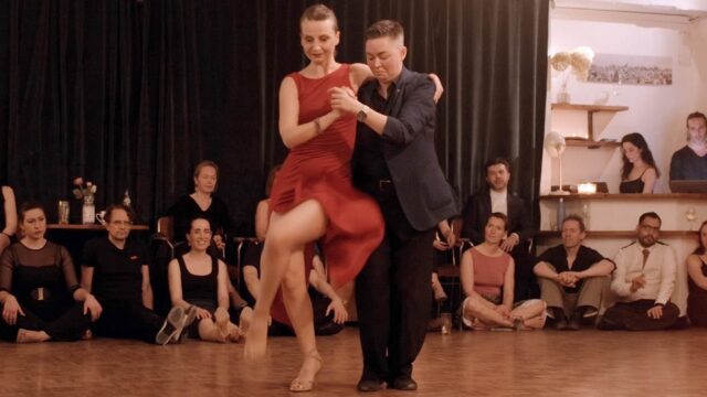 Veronica Toumanova and Asya Moiseeva dance Ansiedad at Nou Tango Berlin