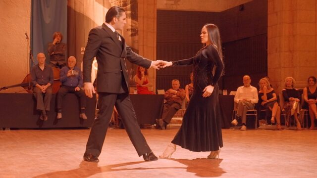 Aldana Silveyra and Diego Ortega dance Ciudad triste at FI Tango Porto 2024