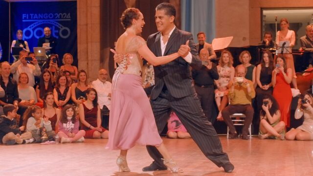 Sabrina and Ruben Veliz dance Mi dolor at FI Tango Porto 2024