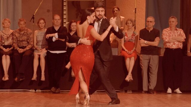 Magdalena Valdez and Sebastian Jimenez dance La cicatriz at FI Tango Porto 2024