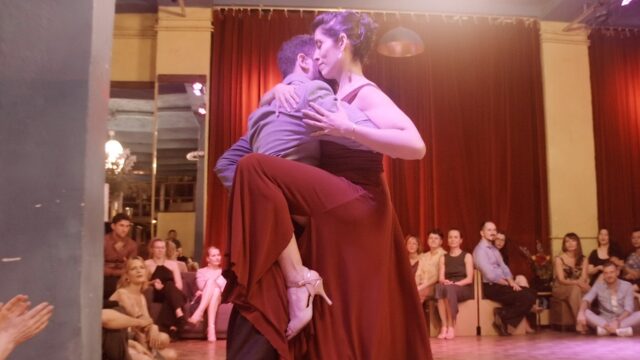 Cecilia Acosta and Levan Gomelauri dance Dime mi amor at Subte Tango in Berlin 2024