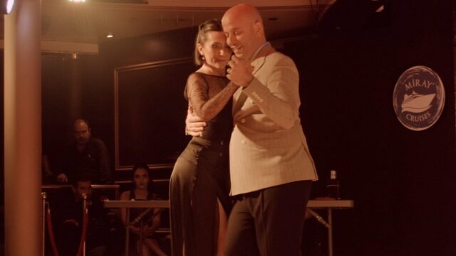 Selen Sürek and Alper Ergökmen dance Milonga de mis amores at Cruise Tango Fest 2024