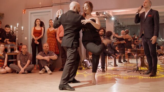 Ornella Simonetto and Leo Di Cocco dance Rey de la ilusión at Embrace Tango Festival 2024