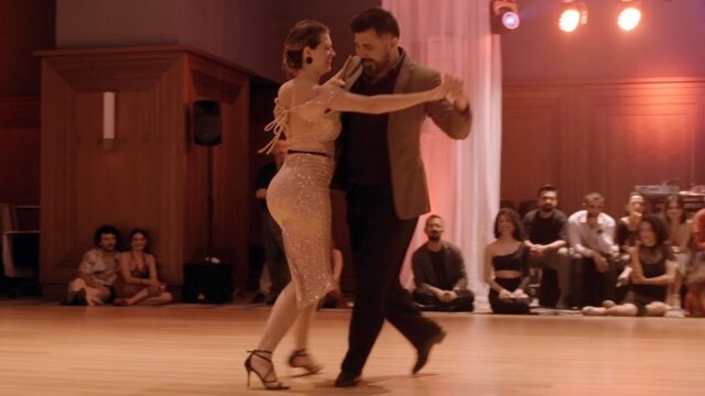 Natacha Lockwood and Andres Molina dance Romance de barrio at La Ventana Tango Festival 2024