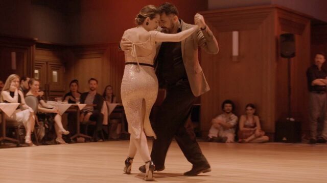 Natacha Lockwood and Andres Molina dance Qué tiempo aquel at La Ventana Tango Festival 2024
