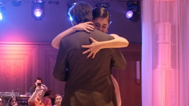 Sol Cerquides and Guille Barrionuevo dance Intimas at La Ventana Tango Festival 2024