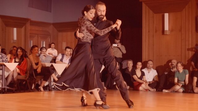 Zeynep Aktar and Sercan Yigit dance La cicatriz at La Ventana Tango Festival 2024