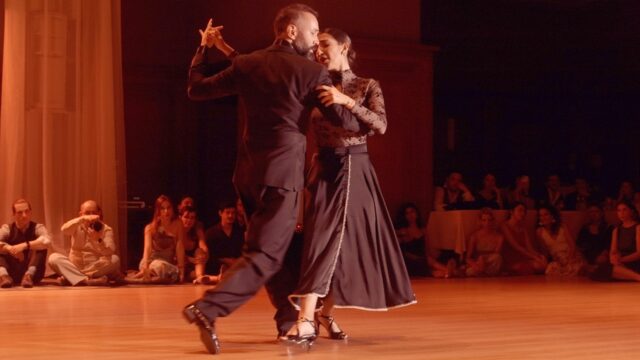 Zeynep Aktar and Sercan Yigit dance Vuelve amor at La Ventana Tango Festival 2024