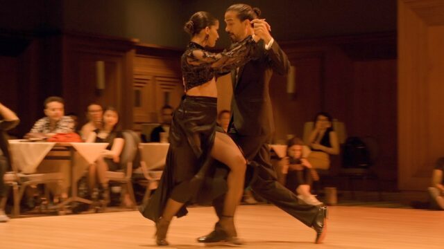 Indira Hiayes and Rodrigo Palacios dance Inolvidable at La Ventana Tango Festival 2024