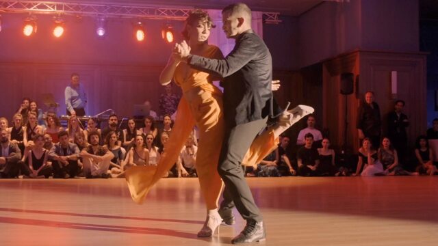 Rocio Lequio and Bruno Tombari dance Fruta amarga at La Ventana Tango Festival 2024