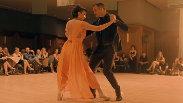 Rocio Lequio and Bruno Tombari dance Pura clase at La Ventana Tango Festival 2024