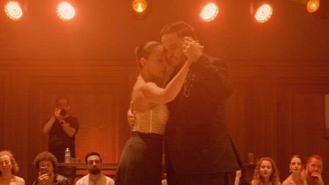 Simin Ogur and Facundo Berrios dance Canción de rango at La Ventana Tango Festival 2024