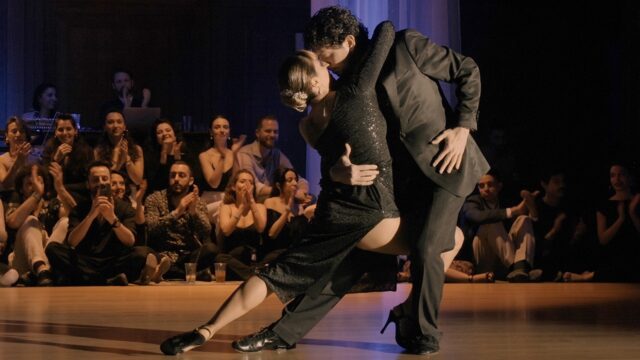 Sabrina Masso and Federico Naveira dance Balada para un loco at La Ventana Tango Festival 2024