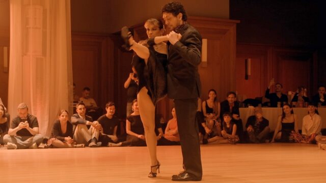 Sabrina Masso and Federico Naveira dance No me extraña at La Ventana Tango Festival 2024