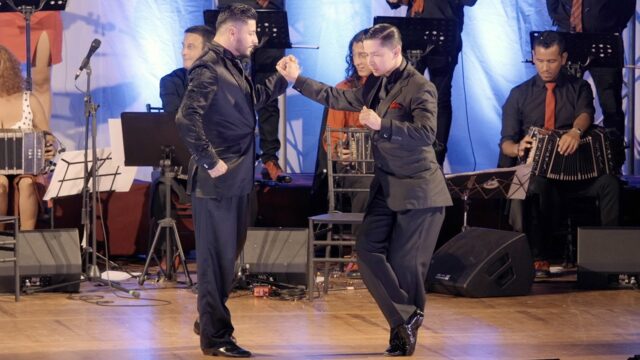 Cristian Cerezo and Valentin Arias dance Maipo by Romantica Milonguera at Lisbon Tango Festival 2024