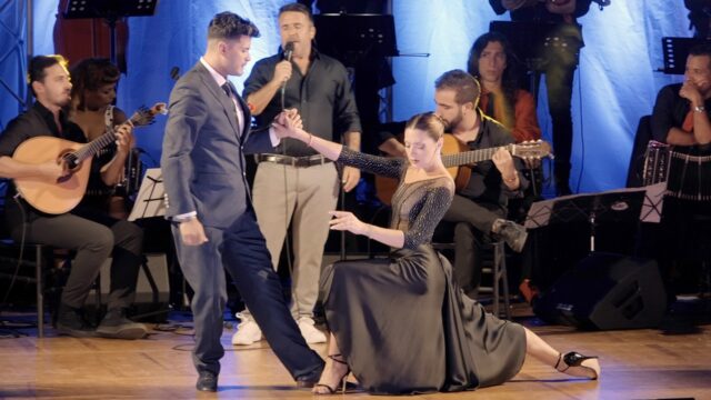 Paula Tejeda and Lucas Carrizo dance Veio a Saudade by Pedro Moutinho at Lisbon Tango Festival 2024