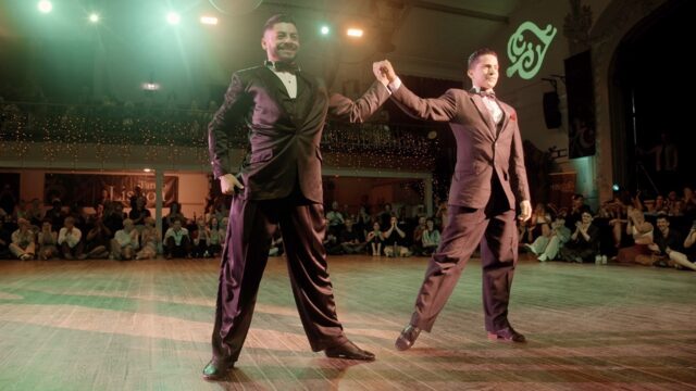 Cristian Cerezo and Valentin Arias dance Recuerdos de la pampa at Lisbon Tango Festival 2024