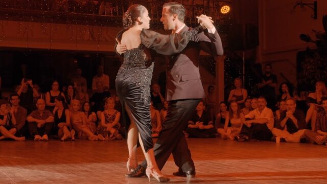 Vanesa Villalba and Facundo Pinero dance Cristal at Lisbon Tango Festival 2024