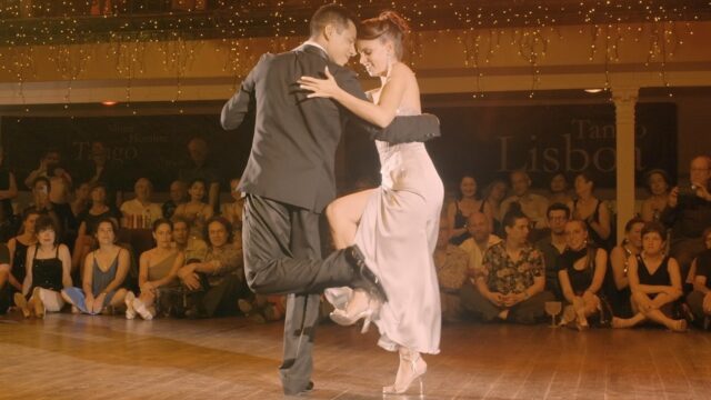 Victoria Olivella and Agustin Rojas dance Después de quererla tanto at Lisbon Tango Festival 2024