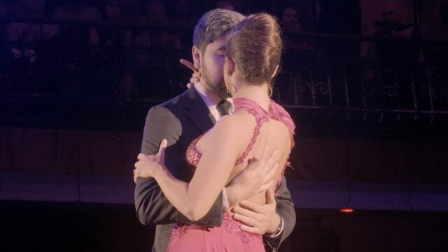 Agostina Tarchini and Sebastian Jimenez dance Lágrimas de sangre at Lisbon Tango Festival 2024