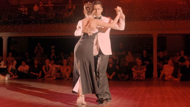 Victoria Olivella and Agustin Rojas dance Historia de amor at Lisbon Tango Festival 2024