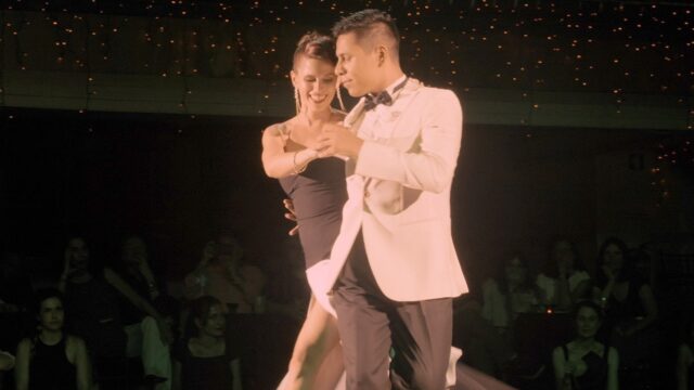 Victoria Olivella and Agustin Rojas dance El olivo at Lisbon Tango Festival 2024