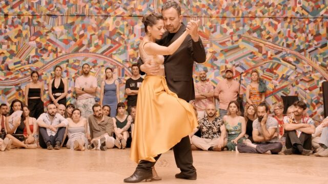 Francesca Sutera and Giovanni Eredia dance Tus labios me dirán at Bal Tout Terrain 2024