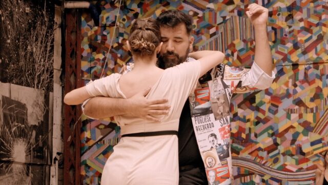 Natacha Lockwood and Andres Molina dance Lo ví en tus ojos at Bal Tout Terrain 2024