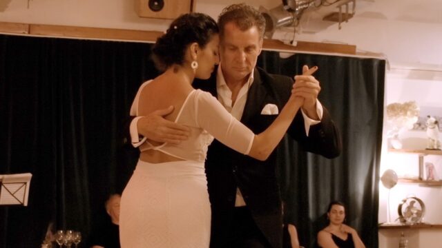 Tango dancers Başak Evran and Juan Stefanides