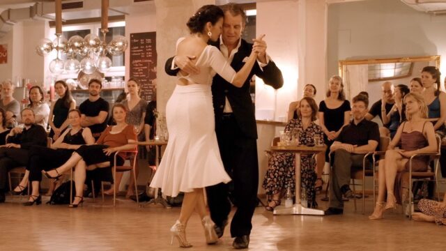 Başak Evran and Juan Stefanides dance El tigre Millán at Nou Tango in Berlin