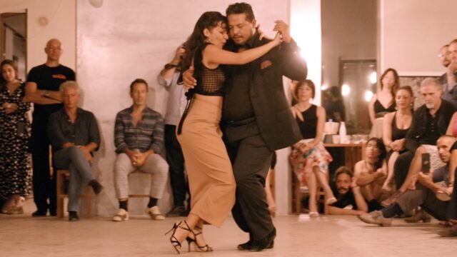 Sofia Saborido and Diego Luciano Chandia dance Yo soy el tango at Voluntad Tango 2024