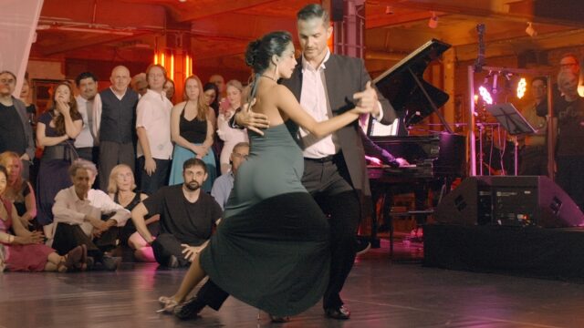Juliana Aparicio and Santiago Hernandez dance Otra Luna at Colours of Tango Festival 2024 in Berlin
