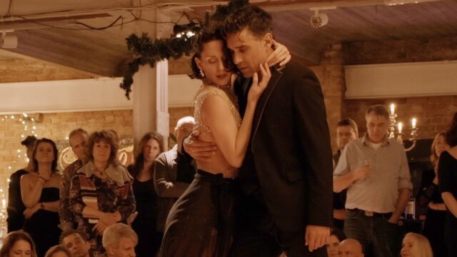 Natalia Cristofaro and Ismael Ludman dance Cómo fue at Tangoloft Berlin