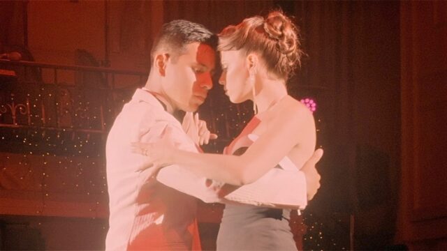 Tango dancers Victoria Olivella and Agustin Rojas