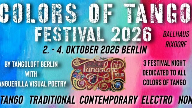 Colors of Tango Festival Berlin 2026 Cover