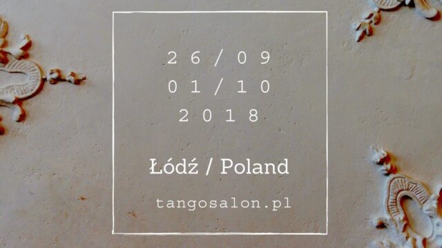 Lodz Tango Salon Festival 2018 Cover