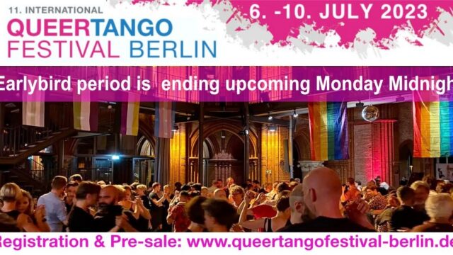 11. International Queertango Festival Berlin 2023 Cover