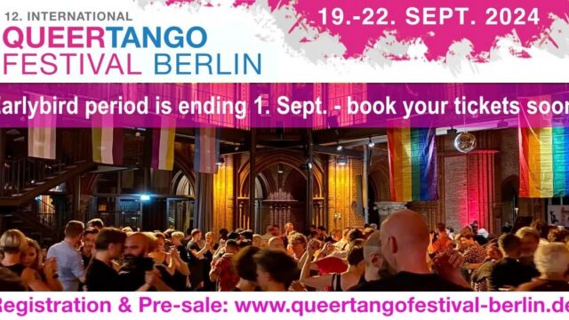 12. International Queertango Festival Berlin 2024 Cover