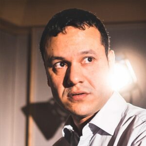 Portrait of argentine tango piano player Fernando Bruguera
